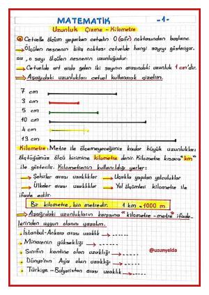 3. Sınıf 31. Hafta Etkinlikleri