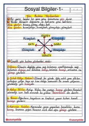 4. Sınıf 11. Hafta Etkinlikleri