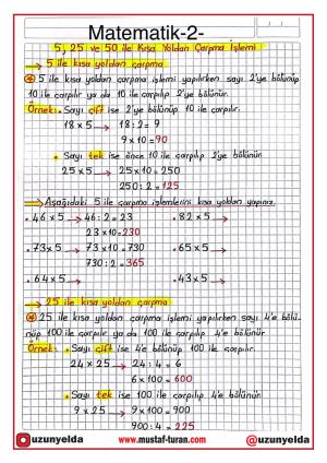 4. Sınıf 12. Hafta Etkinlikleri