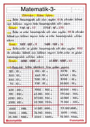 4. Sınıf 14. Hafta Etkinlikleri