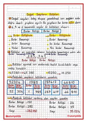 4. Sınıf 2. Hafta Etkinlikleri