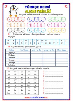 Alfabe Etkinliği-10