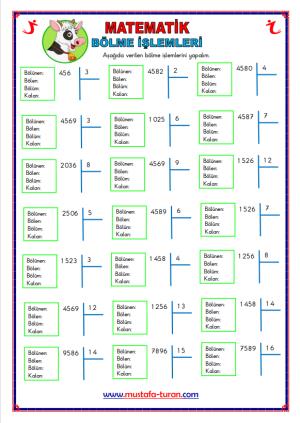 Bölme İşlemleri Etkinliği-7