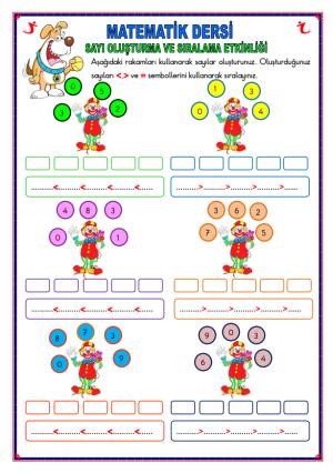 Actividad de creación y clasificación de números-14