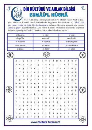 ESMAÜL HÜSNA ETKİNLİĞİ-2