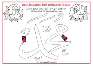 Mevlid Kandili Boyama Etkinlikleri-2