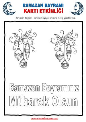 Ramazan Bayramı Etkinlik ve Çalışmaları