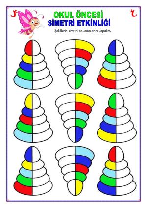 Okul Öncesi Simetri Etkinliği