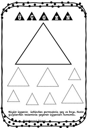 Şekiller Çalışma Sayfası-2