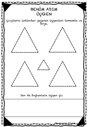 Şekiller Çalışma Sayfası