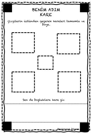 Şekiller Çalışma Sayfası