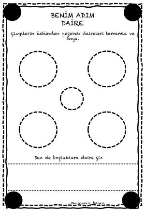 Şekiller Çalışma Sayfası