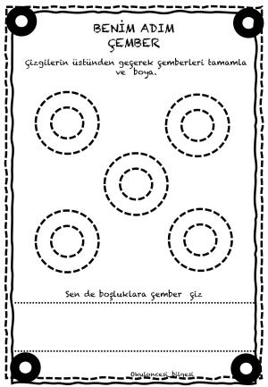 Şekiller Çalışma Sayfası