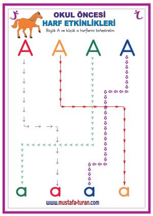Okul Öncesi ( Anasınıfı ) Harf Etkinlikleri