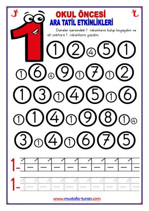 Actividades de descanso preescolar