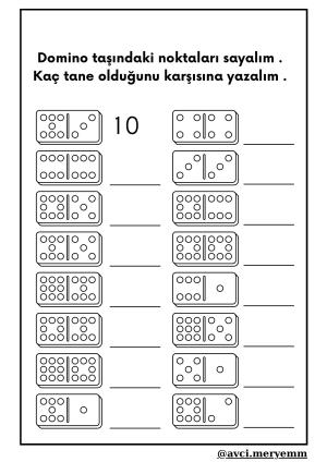 أنشطة الأرقام والأرقام