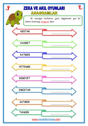 Anagram Etkinliğim-14