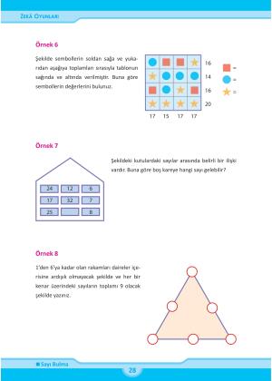 5-6-7-8 Ortaokul ve İmam Hatip Ortaokul Zeka Oyunları Kitabı