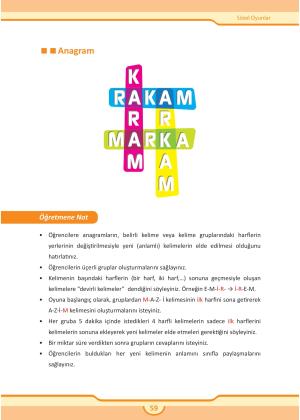 5-6-7-8 Ortaokul ve İmam Hatip Ortaokul Zeka Oyunları Kitabı