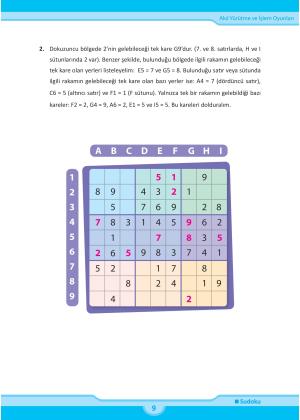 5-6-7-8 Ortaokul ve İmam Hatip Ortaokul Zeka Oyunları Kitabı