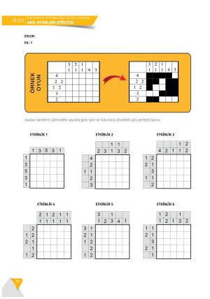 BİLSEM Akıl Oyunları Atölyesi Destekleme ve Yetiştirme Kursu Yaz Okulu Programı