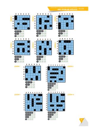 BİLSEM Akıl Oyunları Atölyesi Destekleme ve Yetiştirme Kursu Yaz Okulu Programı