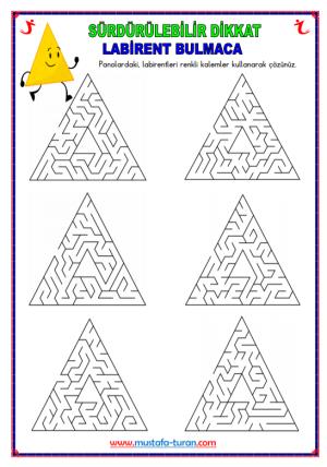 Labirent BulmacaEtkinlikleri-35