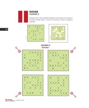 Zeka Oyunları Eğitmen Eğitimi Çalışma Kitabı