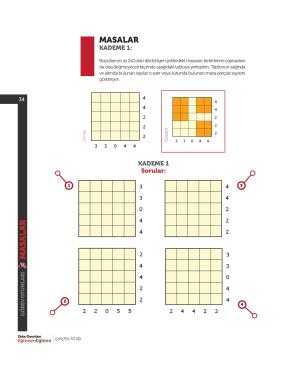 Zeka Oyunları Eğitmen Eğitimi Çalışma Kitabı