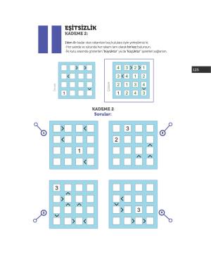 Zeka Oyunları Eğitmen Eğitimi Çalışma Kitabı