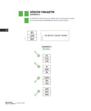 Zeka Oyunları Eğitmen Eğitimi Çalışma Kitabı