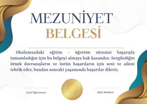 Mezuniyet Sertifikaları ( Diplomaları )