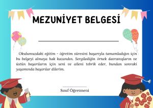 Mezuniyet Sertifikaları ( Diplomaları )