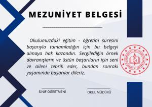 Mezuniyet Sertifikaları ( Diplomaları )