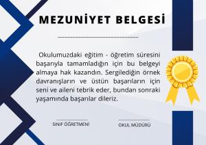 Mezuniyet Sertifikaları ( Diplomaları )