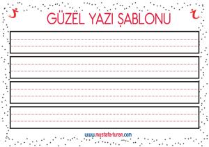 Güzel Yazı Şablonları