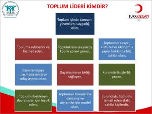 Afetlerde Öğretmenlerin Rol ve Sorumlulukları