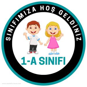 1- A Sınıfı ( Sticker)