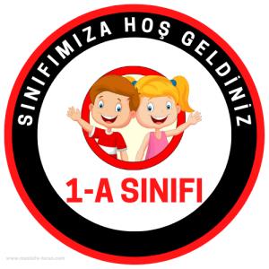 1- A Sınıfı ( Sticker)