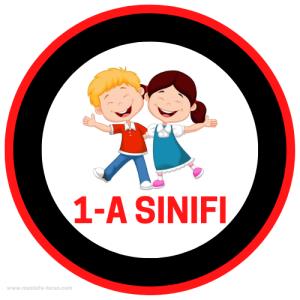 1- A Sınıfı ( Sticker)