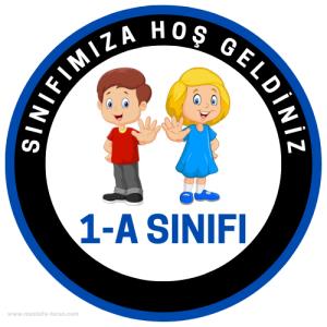 1- A Sınıfı ( Sticker)