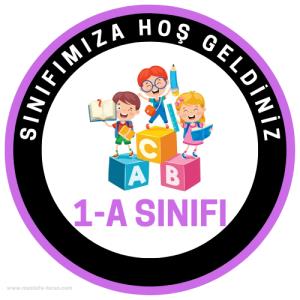 1- A Sınıfı ( Sticker)