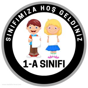 1- A Sınıfı ( Sticker)