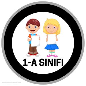 1- A Sınıfı ( Sticker)