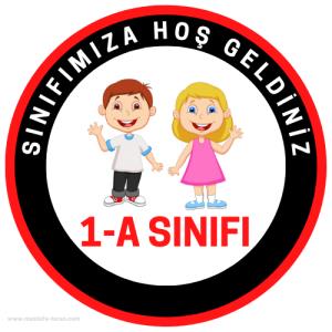 1- A Sınıfı ( Sticker)