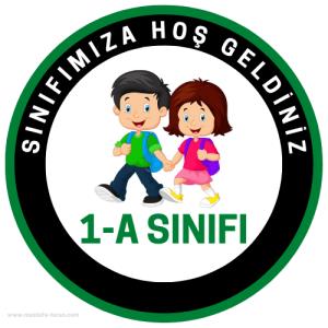 1- A Sınıfı ( Sticker)