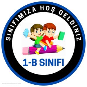 1-B Sınıfı ( Sticker)