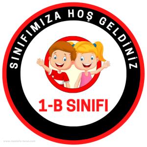 1-B Sınıfı ( Sticker)