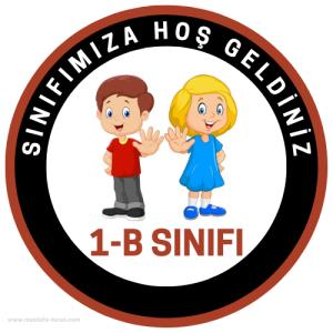 1-B Sınıfı ( Sticker)