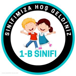 1-B Sınıfı ( Sticker)